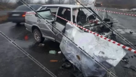 Խոշոր ավտովթար Արմավիրի մարզում. բախվել են BMW-ն ու ВАЗ 221015–ը. կա 4 վիրավոր