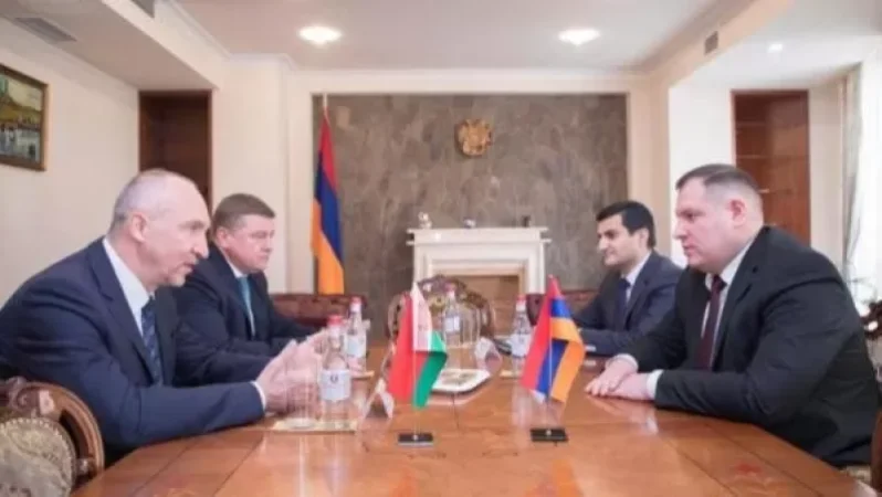 ՀՀ քննչական կոմիտեի նախագահն  ընդունել է ՀՀ-ում Բելառուսի դեսպանին