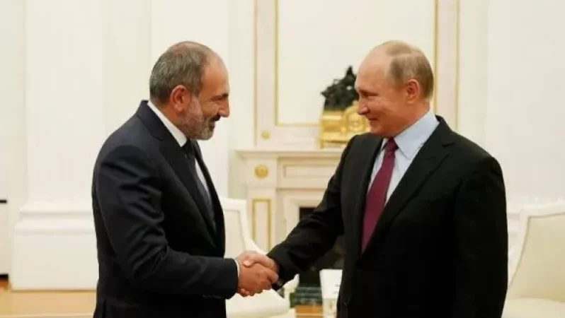 Վլադիմիր Պուտինը շնորհավորական ուղերձ է հղել Նիկոլ Փաշինյանին՝ գալիք տոների կապակցությամբ