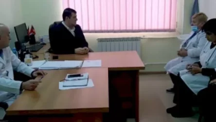 ԱՀ առողջապահության նախարարն այցելել է Մարտունու շրջանային բուժմիավորում