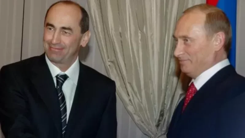 Վլադիմիր Պուտինը շնորհավորել է Ռոբերտ Քոչարյանին՝ Նոր Տարվա և Սուրբ Ծննդյան տոների առթիվ