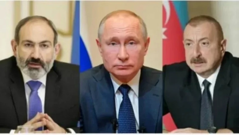 URGENT: The trilateral meeting of Pashinyan, Putin, and Aliyev has begun in Moscow