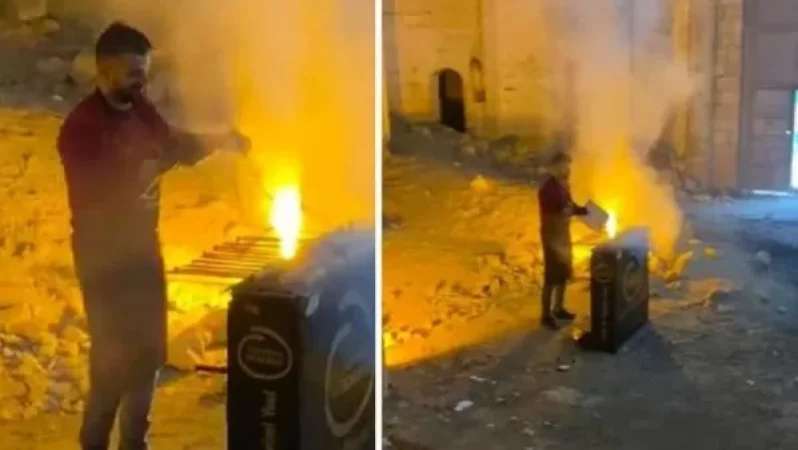 Թուրքերը  հայկական եկեղեցում խորոված են անում. Գարո Փայլանը լուսանկարներ է հրապարակել