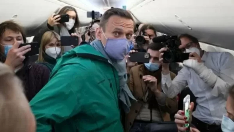 Նավալնիին Մոսկվա ժամանելուն պես «Շերեմետևո» օդանավակայանում ձերբակալվել է