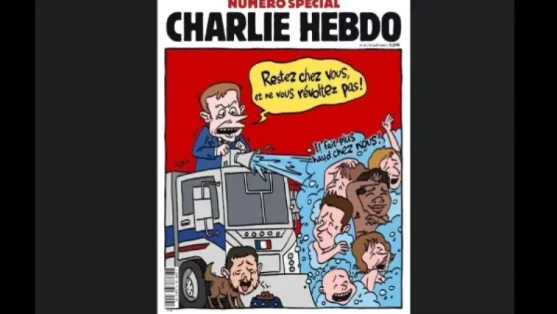 Այստեղ ավելի տաք է, քան տանը. սկանդալային Charlie Hebdo-ի նոր ծաղրանկարը՝ Ֆրանսիայում էներգետիկ ճգնաժամի ֆոնին