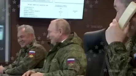 ՏԵՍԱՆՅՈՒԹ․ Պուտինն ու Շոյգուն ժպիտով են լսել «Վոստոկ-2022» զորավարժությունների զեկույցը