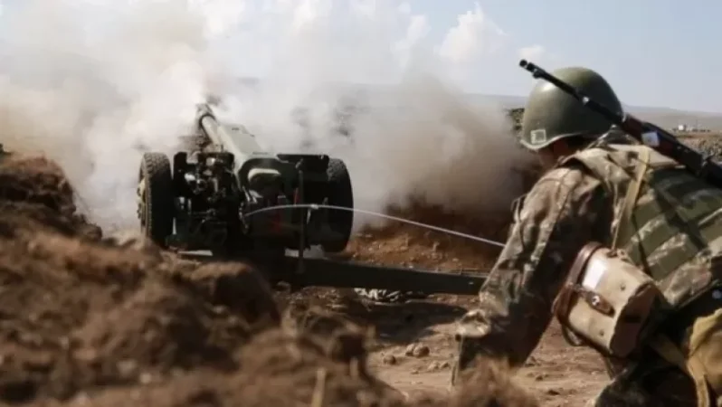 Հայ-ադրբեջանական սահմանի ռազմական գործողությունների քարտեզը սեպտեմբերի 14–ի դրությամբ. sputnik