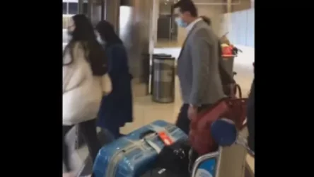 ՏԵՍԱՆՅՈՒԹ. Աննա Հակոբյանը՝ Լոս Անջելեսի օդանավակայանում