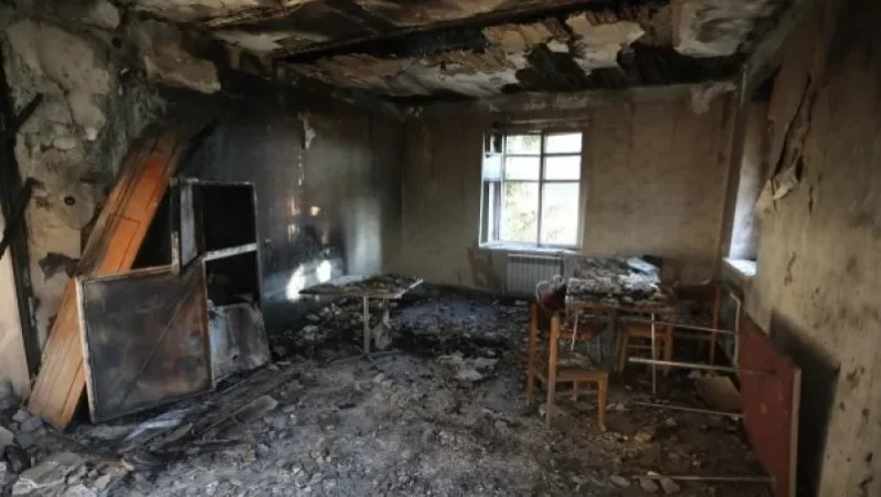 Photographs: Jermuk After Azerbaijani Forces' Attack