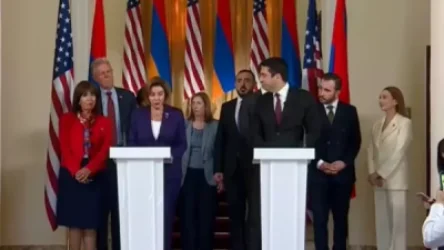 ՈՒՂԻՂ․ Մեզ համար կարևոր է այս ծանրագույն շրջանում տիկին Փելոսիի այցը Հայաստան․ Սիմոնյան-Փելոսի ասուլիսը