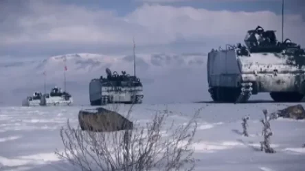 ՏԵՍԱՆՅՈՒԹ. Կադրեր Կարսում թուրք-ադրբեջանական զորավարժություններից