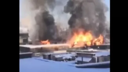 ՏԵՍԱՆՅՈՒԹ. Սանկտ Պետերբուրգում արտադրամաս է այրվում