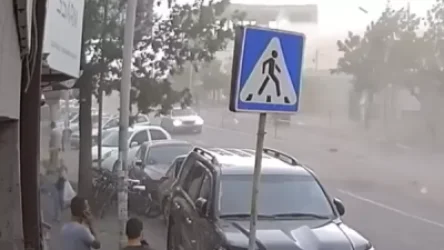 ՏԵՍԱՆՅՈՒԹ. Ինչպես է տեղի ունեցել «Սուրմալու»-ի հրդեհված շենքի փլուզումը