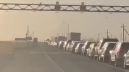 ՏԵՍԱՆՅՈՒԹ․ Ի՞նչ իրավիճակ է Ռուսաստան-Ղազախստան սահմանին. հսկայական հերթեր են գոյացել