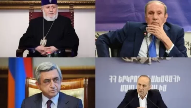 Հայաստանի և Արցախի նախկին նախագահներն ու Ամենայն Հայոց Կաթողիկոսը հանդիպել են