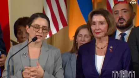 ՈՒ՞մ «պատժեց» ԱԺ-ն Նենսի Փելոսիի և Ալեն Սիմոնյանի համատեղ ասուլիսի սինքրոն թարգմանությունը ձախողելու համար