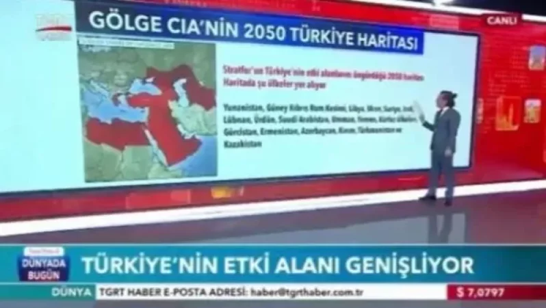 Ռուսաստանում մեկնաբանել են թուրքական ազդեցության տարածման քարտեզը, որում թուրքերը ընդգրկել էին նաև Հայաստանը