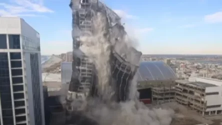 ՏԵՍԱՆՅՈՒԹ. ԱՄՆ-ում ապամոնտաժել են «Թրամփ-Պլազա» 39-հարկանի խաղատունը