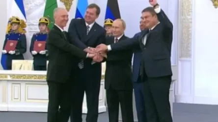 ՏԵՍԱՆՅՈՒԹ. Ստորագրվեց Դոնեցկը, Լուգանսկը, Խերսոնը, Զապորոժիեն ՌԴ կազմ ներառման մասին համաձայնագրերը