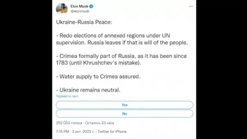 Tesla-ի բաժնետոմսերի գներն ընկել են Իլոն Մասկի կողմից Ղրիմը ռուսական ճանաչելուց հետո