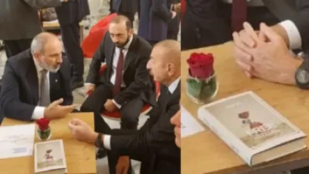 ԼՈՒՍԱՆԿԱՐՆԵՐ. Ինչ գիրք էր դրված Փաշինյանի և Ալիևի սեղանին
