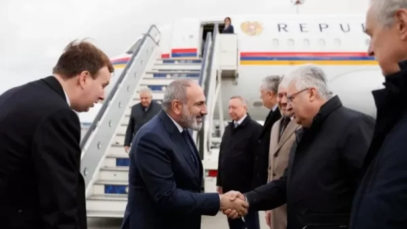 Նիկոլ Փաշինյանը ժամանել է Պետերբուրգ