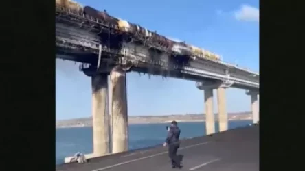 ՏԵՍԱՆՅՈՒԹ․ Ինչ տեսք ունի Ղրիմի կամուրջը պայթյունից հետո