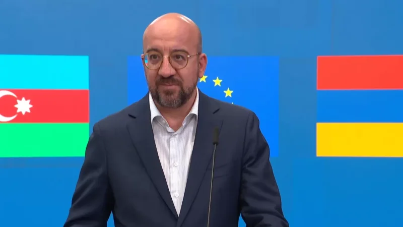 Շառլ Միշելի հայտարարությունը՝ Փաշինյանի և Ալիևի հետ եռակողմ հանդիպման մասին