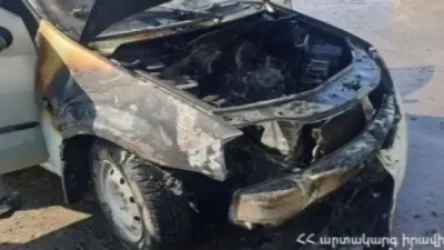 Երեւանում այրվել է ավտոմեքենայի շարժիչի հատվածը