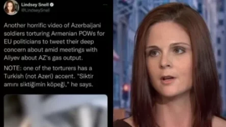 Հայ ռազմագերիներին խոշտանգողներից մեկն ունի թուրքական ակցենտ. Լինդսի Սնել