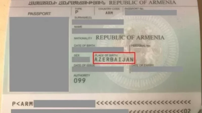 Մարտակերտցու անձնագրում ծննդյան վայրը գրել են Ադրբեջան