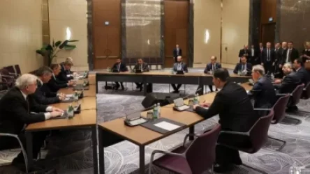 Աստանայում մեկնարկել է Միրզոյան - Լավրով - Բայրամով հանդիպումը