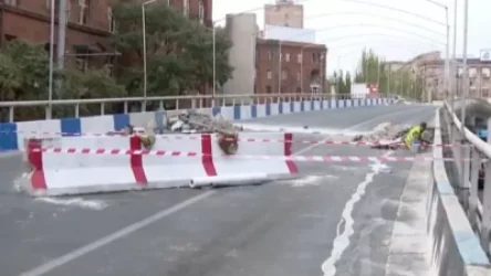 ՏԵՍԱՆՅՈՒԹ․ Ե՞րբ կվերականգնվի երթևեկությունը Բաղրամյան պողոտան Կասյան փողոցին կապող էստակադայում