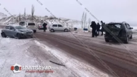 Չայնիի ոլորաններում բախվել են 16 ավտոմեքենա