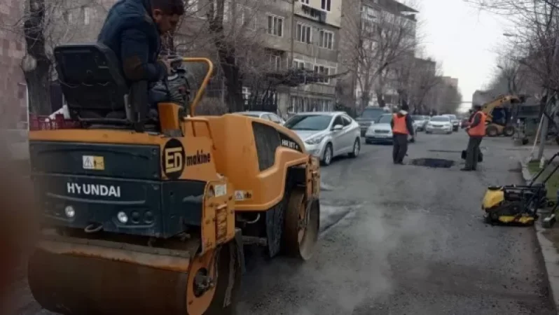 Երևանում մեկնարկել են փոսալցման աշխատանքները