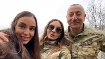 Ալիևն իր ընտանիքի հետ այցելել է Վարանդայի և Հադրութի շրջաններ