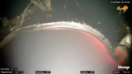 ՏԵՍԱՆՅՈՒԹ. Հյուսիսային հոսքի» վնասումը հզոր պայթյունների հետևանք է. հրապարակվել են առաջին ստորջրյա կադրերը