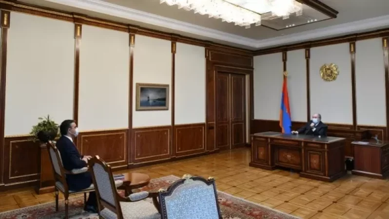 Հայ-ադրբեջանական սահմանին սահմանագծում չի արվել.  նախագահը հարցը քննարկել է Թաթոյանի հետ