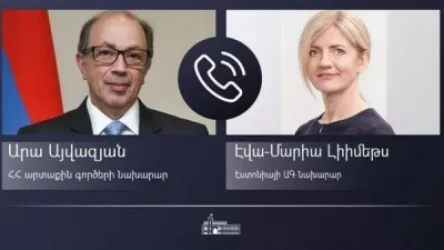 Մնացականյանը հեռախոսազրույց է ունեցել Էստոնիայի ԱԳ նախարարի հետ
