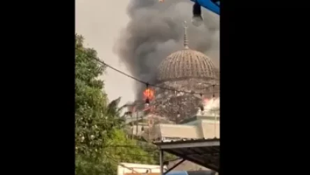 ՏԵՍԱՆՅՈՒԹ. Մանրամասներ` Ինդոնեզիայի մայրաքաղաքում Մեծ մզկիթում բռնկված հրդեհի վերաբերյալ