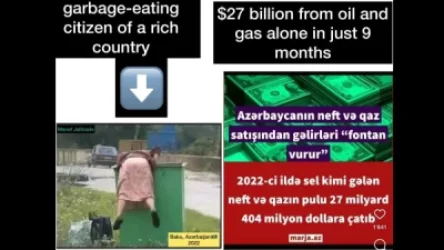 27 միլիարդ վաստակել է ոչ թե Ադրբեջանը, այլ Ալիևը. ադրբեջանցի բլոգերի գրառումը