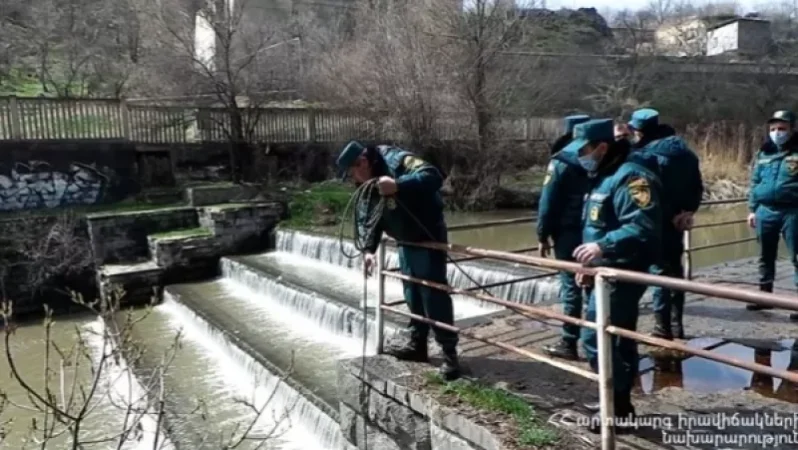 Կաշեգործների փողոցի մոտակայքում գտնվող ջրամբարում դի է հայտնաբերվել