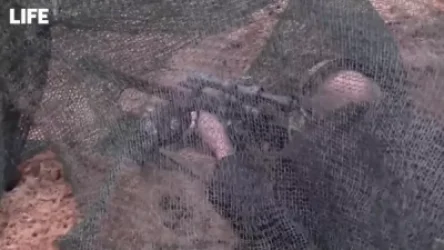 ՏԵՍԱՆՅՈՒԹ. Պուտինը անձամբ փորձարկել է հայրենական Դրագունովի դիպուկահար հրացանը