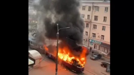 ՏԵՍԱՆՅՈՒԹ․ Նիժնի Նովգորոդում տրամվայ է հրդեհվել