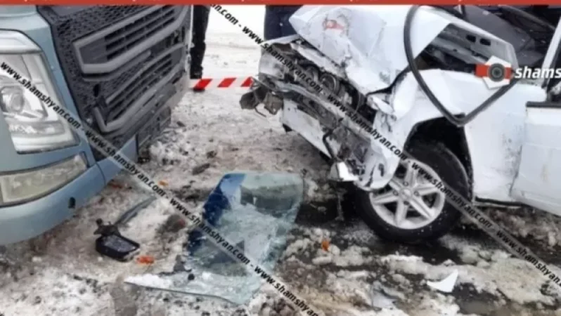 Խոշոր ու ողբերգական ավտովթար Շիրակի մարզում. կա 1 զոհ, 1 վիրավոր. Shamshyan. com