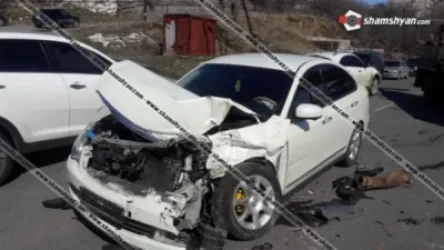 Վանաձորում բախվել են Nissan-ն ու ЗИЛ-ը. կա վիրավոր