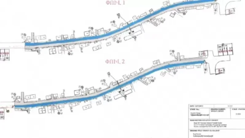 Ապրիլի 5-ից մինչև ապրիլի 19-ը նշված հատվածում երթևեկությունը կկազմակերպվի մեկ երթևեկելի գոտով․ ՏԿԵՆ