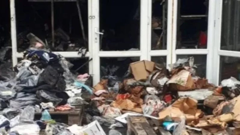 18 Pavilions and 4 Storage Areas at Fire Scene, Says Surmalu Official