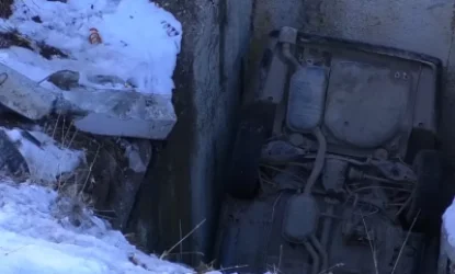 ԼՈՒՍԱՆԿԱՐՆԵՐ.«Մերսեդես»-ը հայտնվել է սելավատարի մեջ