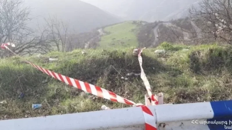 Կապան-Գորիս ավտոճանապարհի մոտակայքում հայտնաբերվել են հակատանկային արկեր և ականանետի ականներ